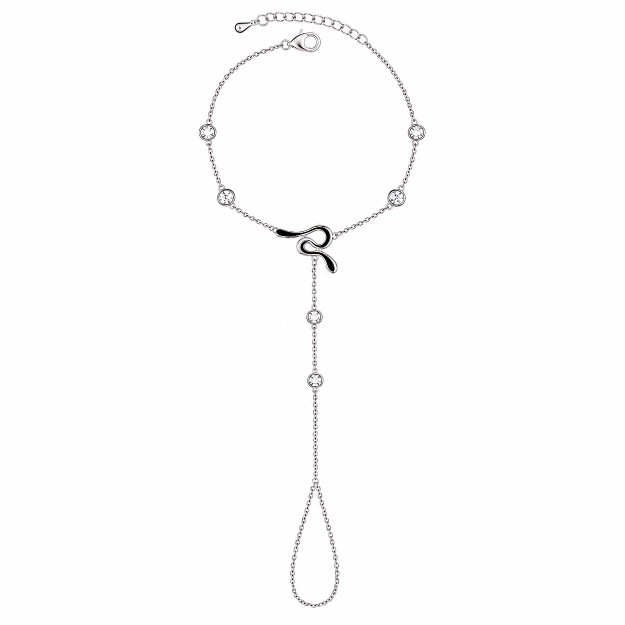 Snake Charm Hand Chain