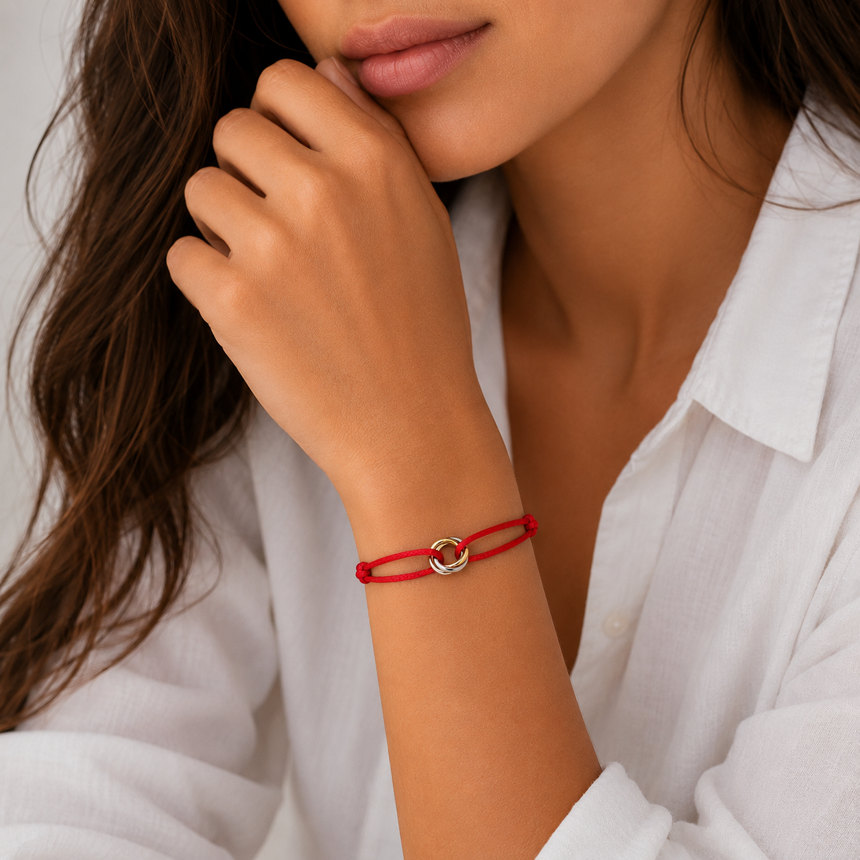 Trinity cartier Cord Bracelet – Adjustable Unisex Design ✨