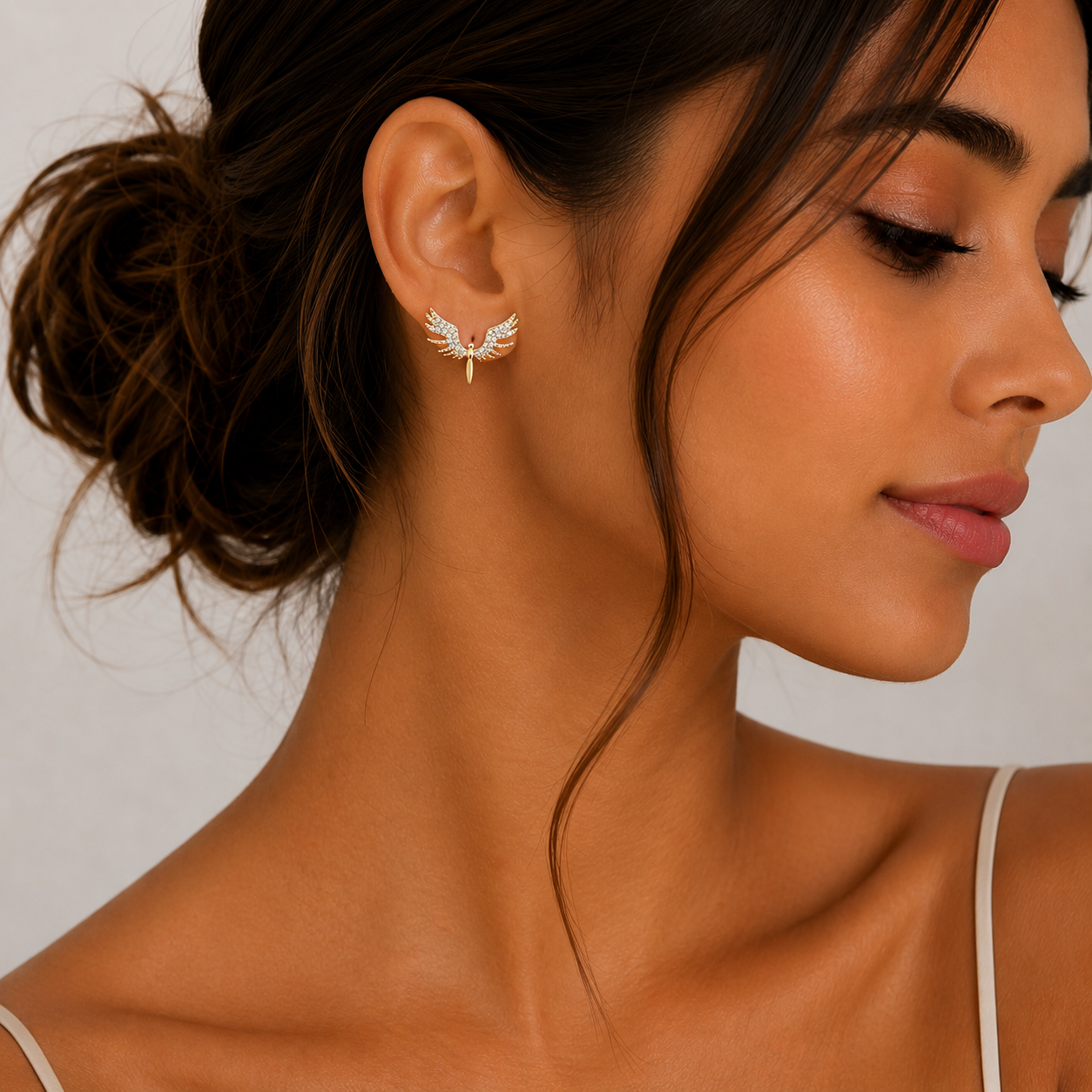 Angel Wing Earrings
Available in Gold and Silver Color
