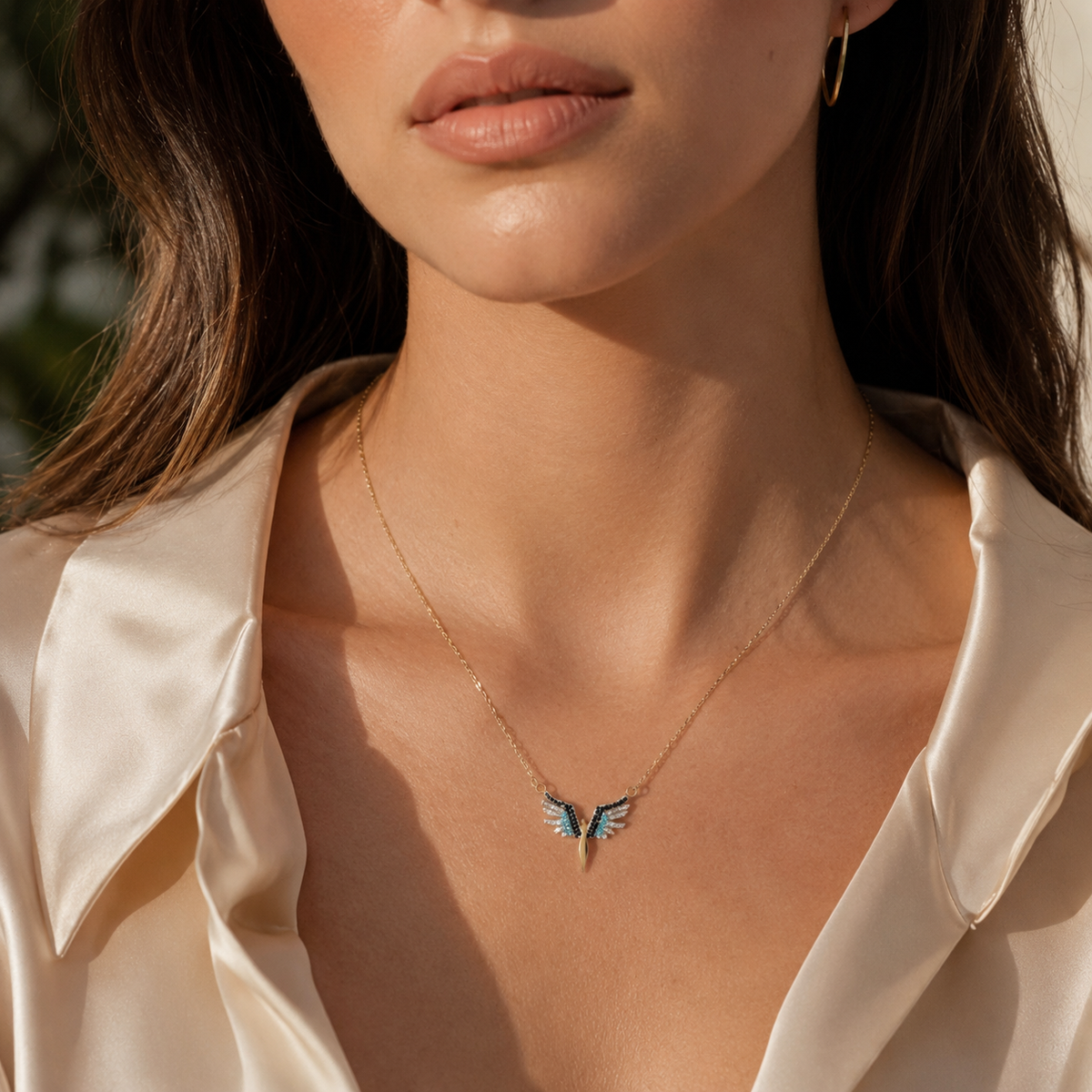 Wings of Light Necklace