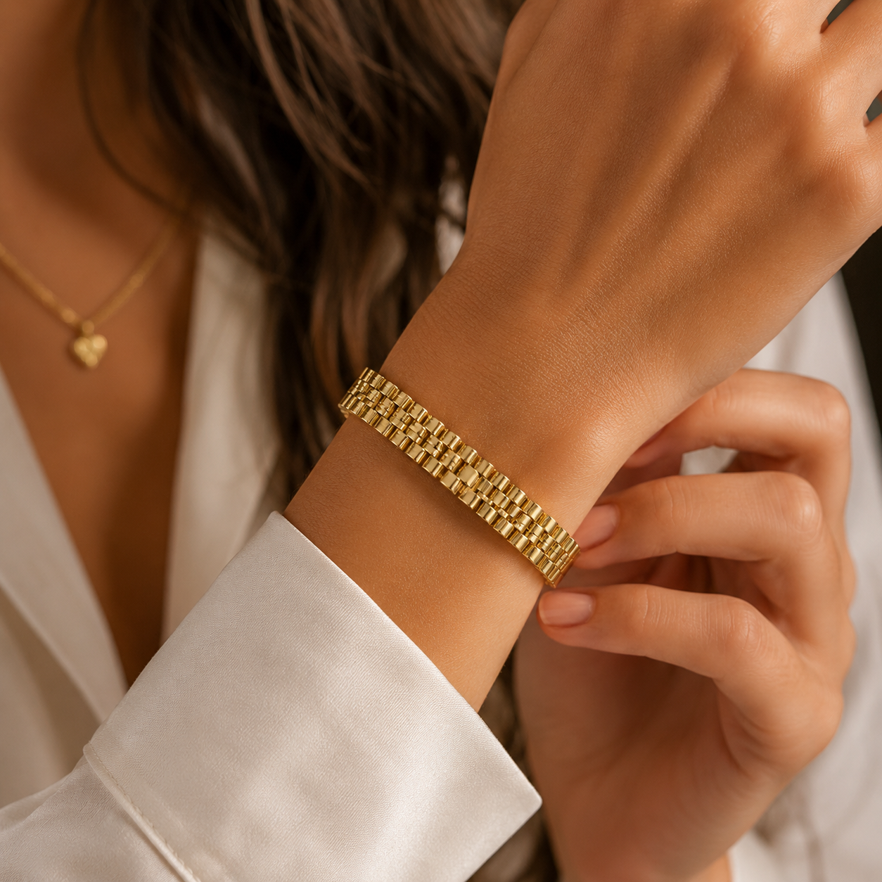 Rolex Classic Multi-Row Link Bracelet