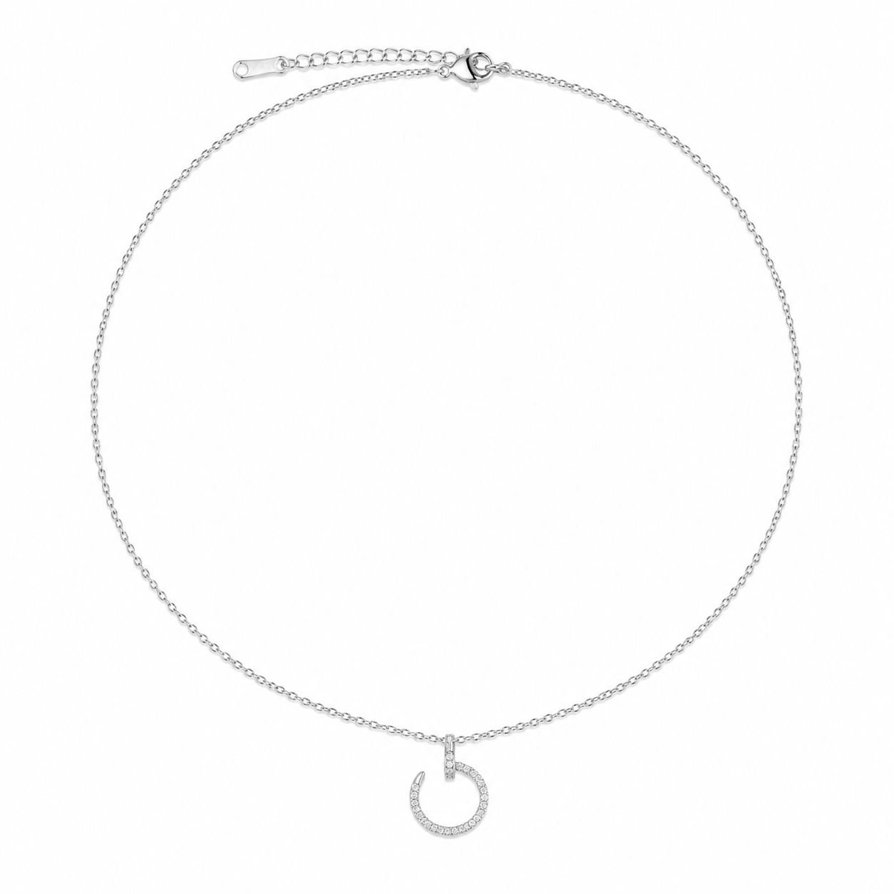 Nail Pendant Necklace