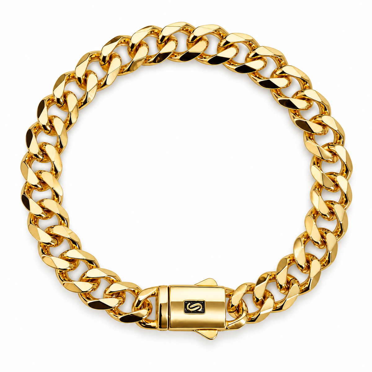 Seda monac-o Cuban Link Bracelet – 3 Thicknesses