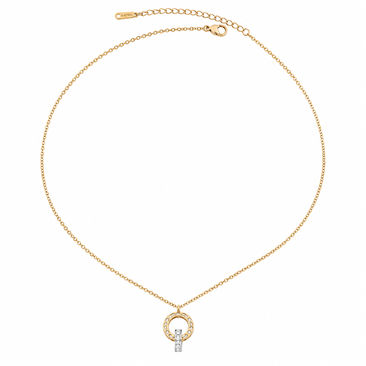 Interlocking Circle Necklace