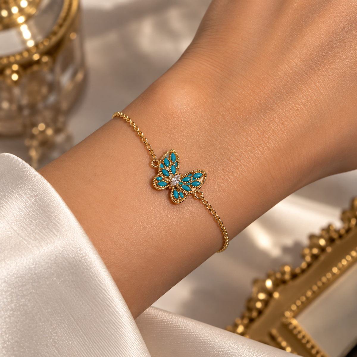 Golden Papillon Bracelet