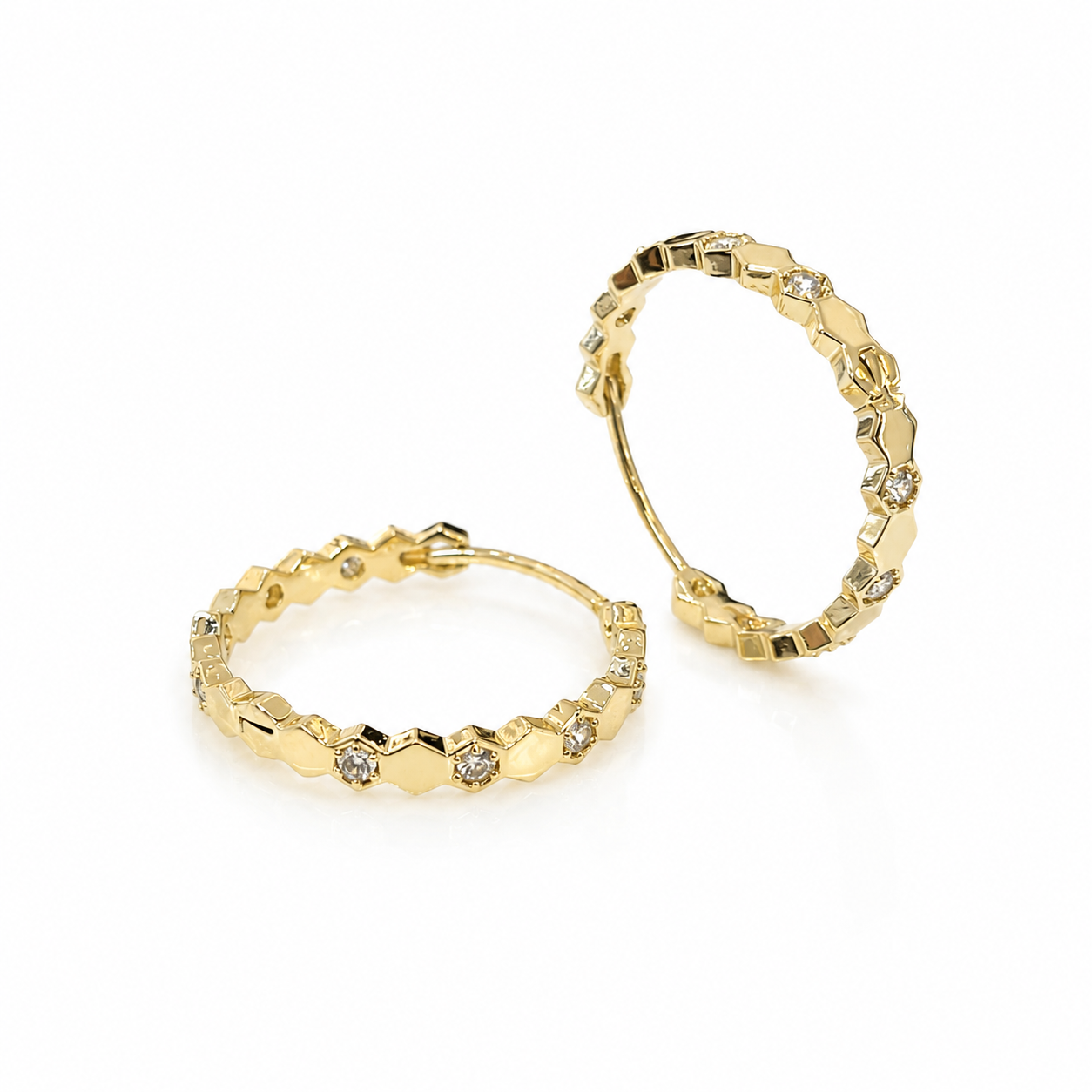 Chaumet-Inspired Hoop Earrings