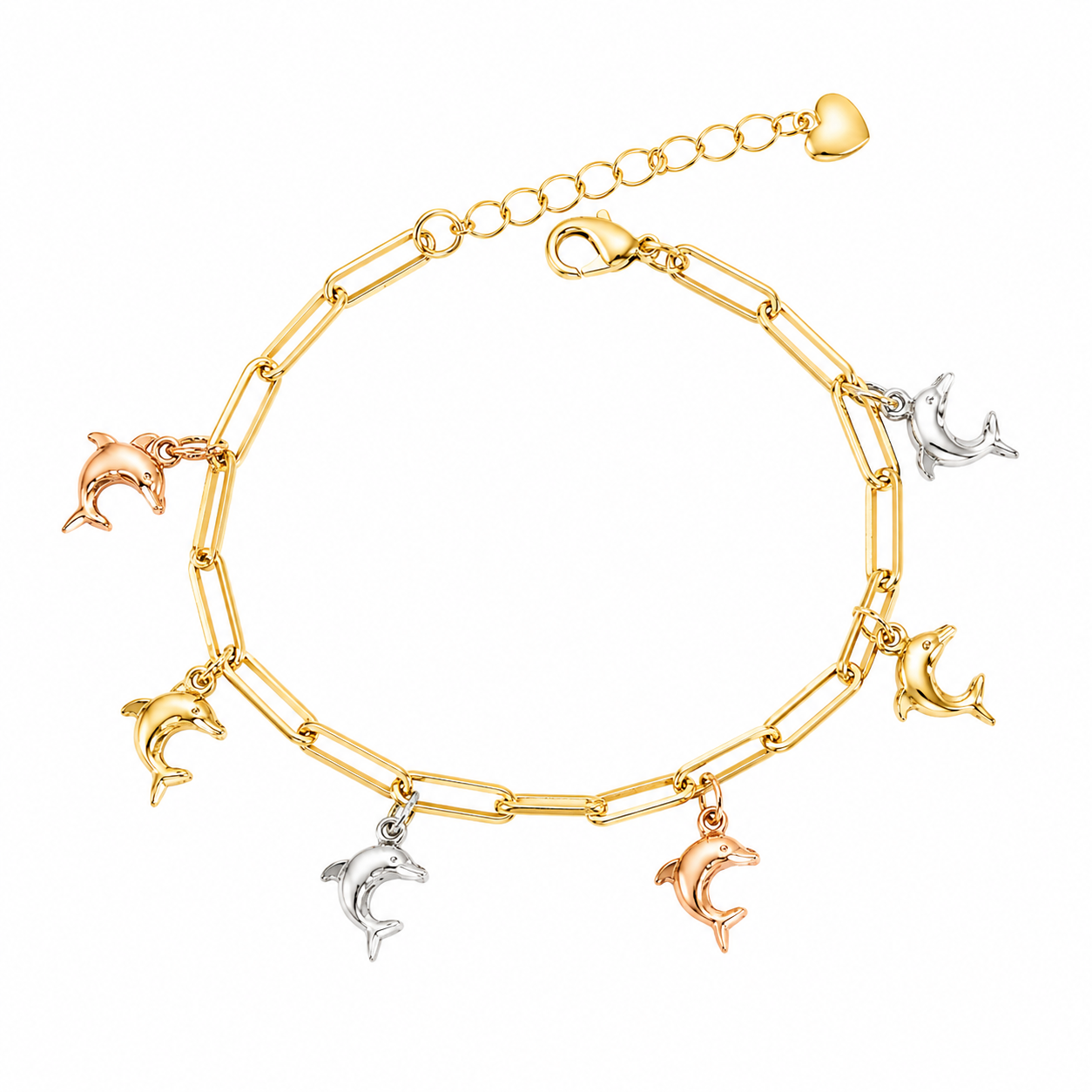 Dolphin Charm Bracelet