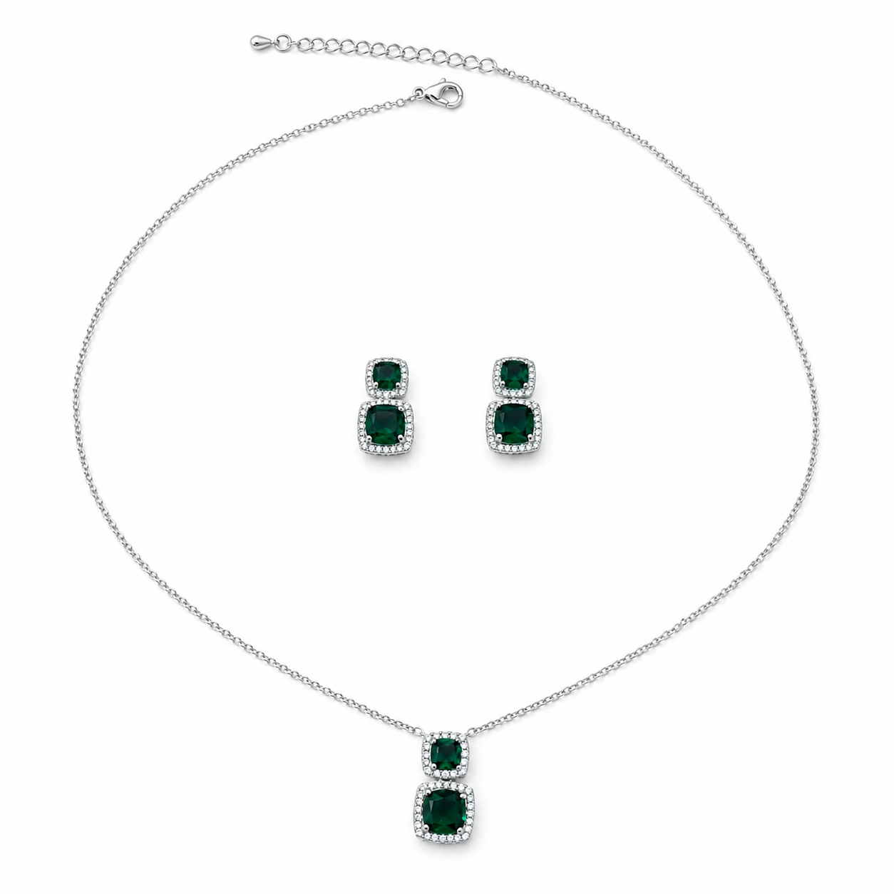colored Glam Set – Crystal Elegance ✨
