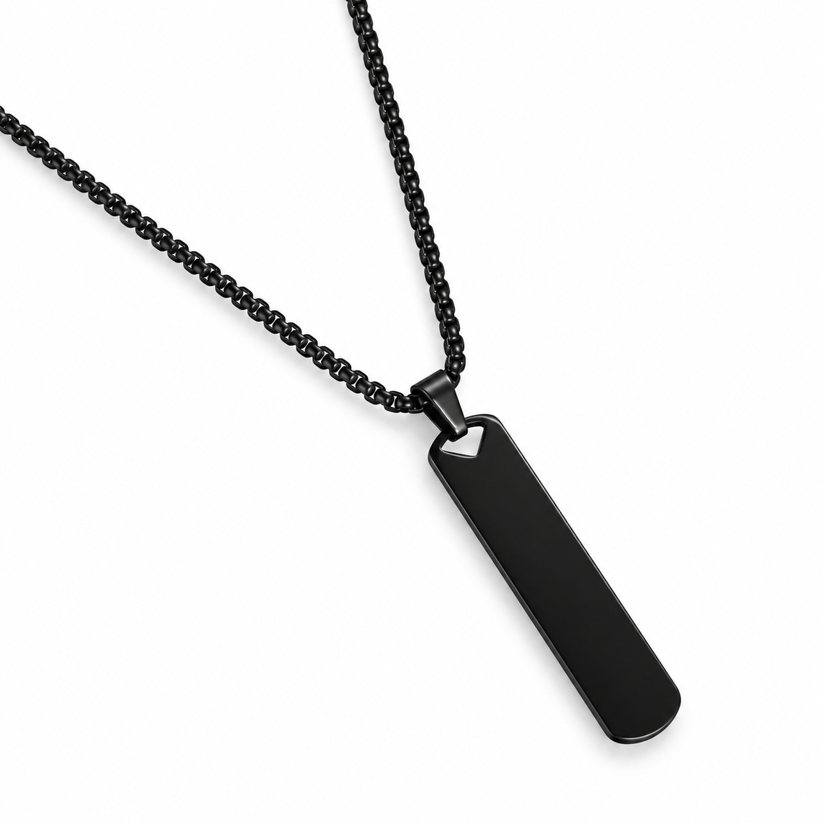 Minimal Bar Pendant Necklace (60cm)✨🔗