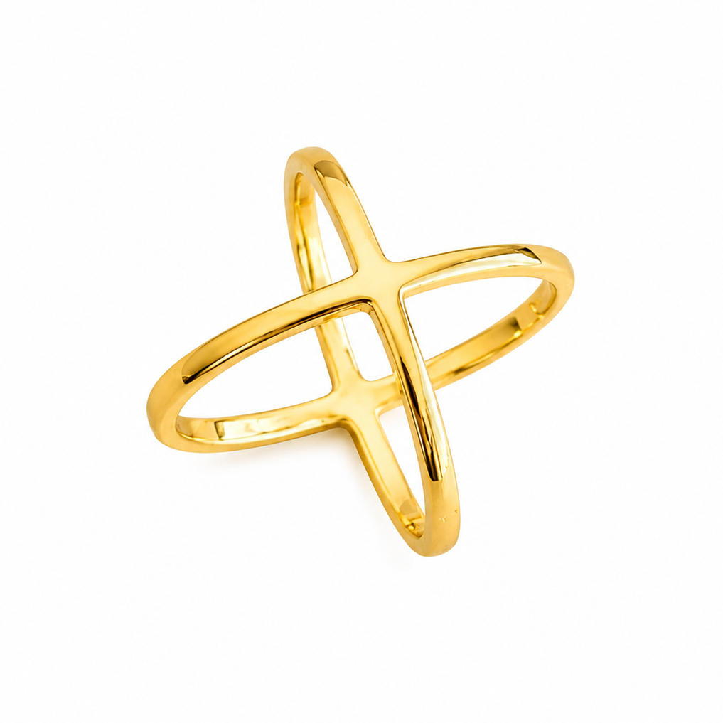 Seda X-ring Cross Line Ring