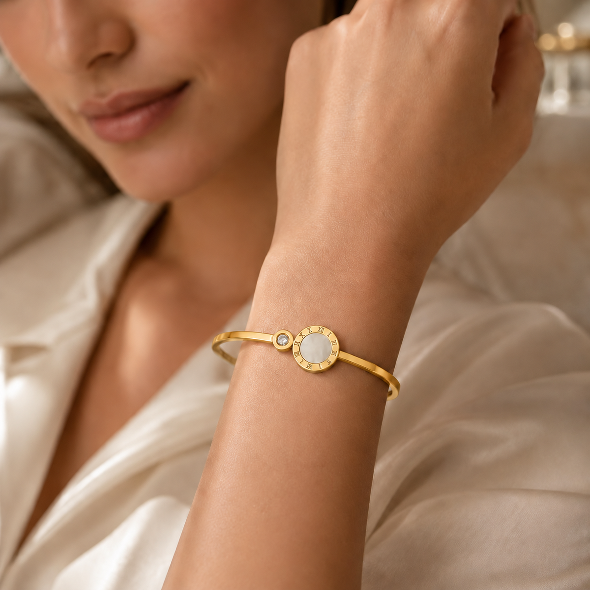 Roman Dial Bangle
