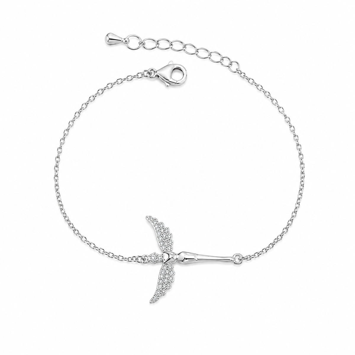 Crystal Angel Bracelet