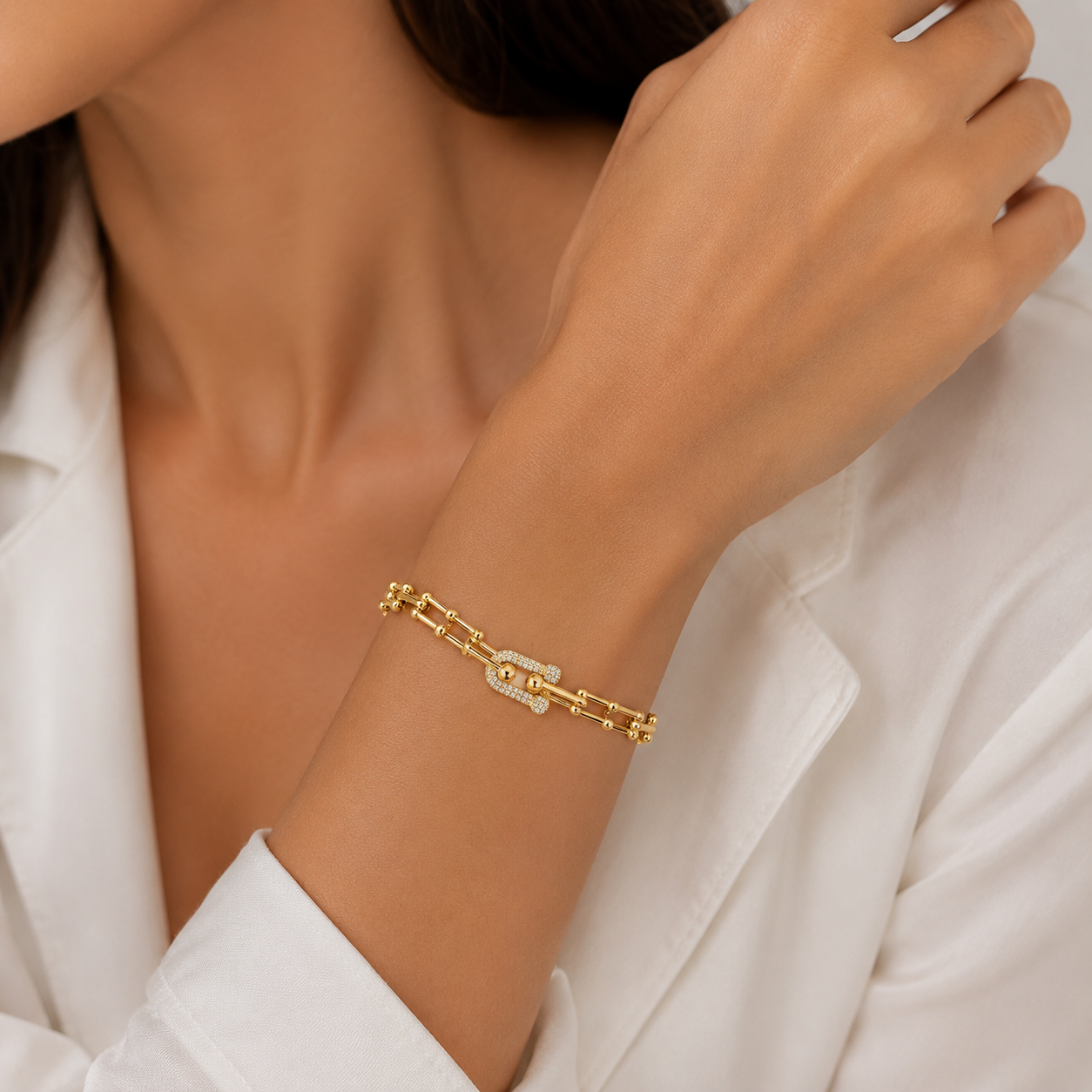 Tiffany HardWear Large Link Bracelet