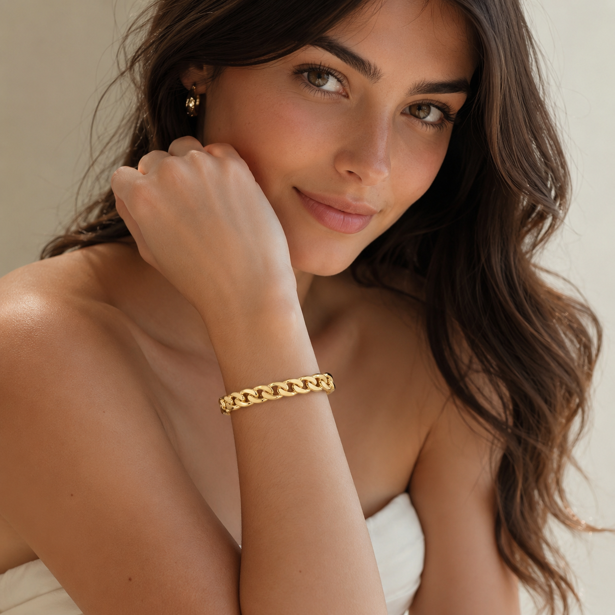 Bold Chain Bangle