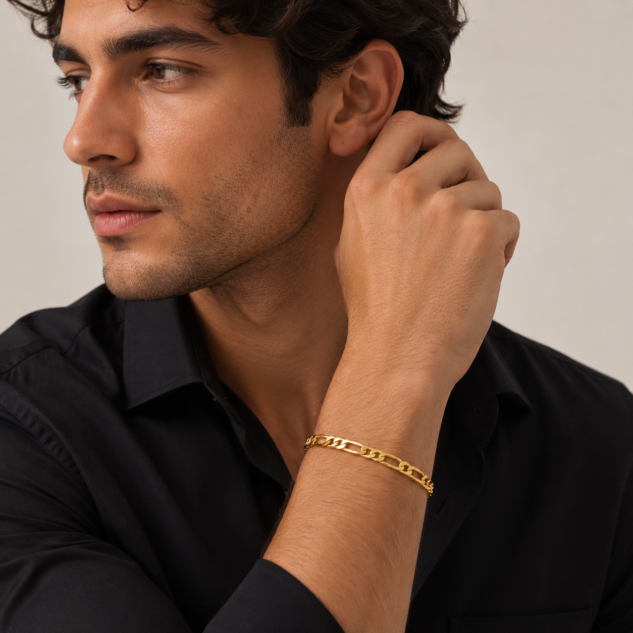 Figaro Chain Bracelet