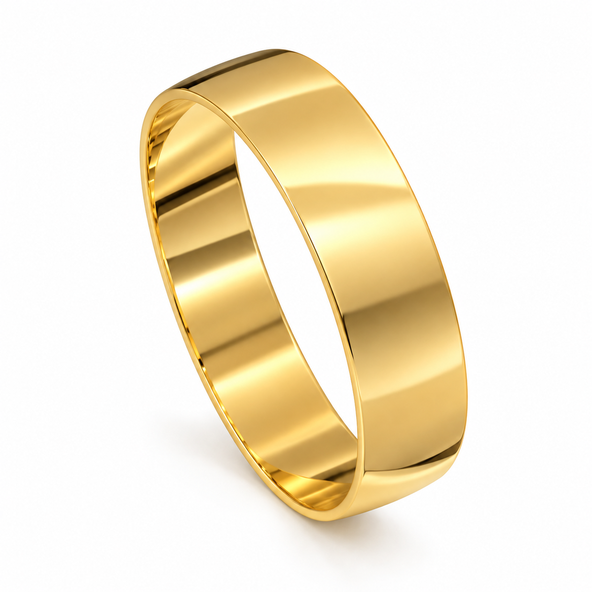 Classic Gold Band wedding Ring – Just Gold
