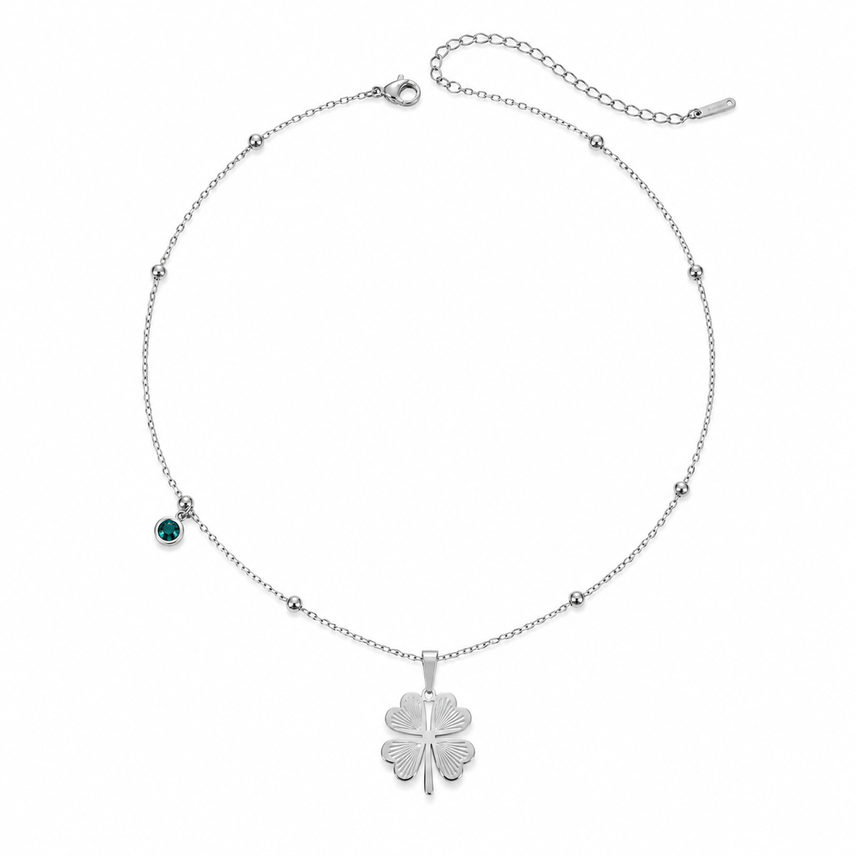 Lucky Clover Charm Necklace