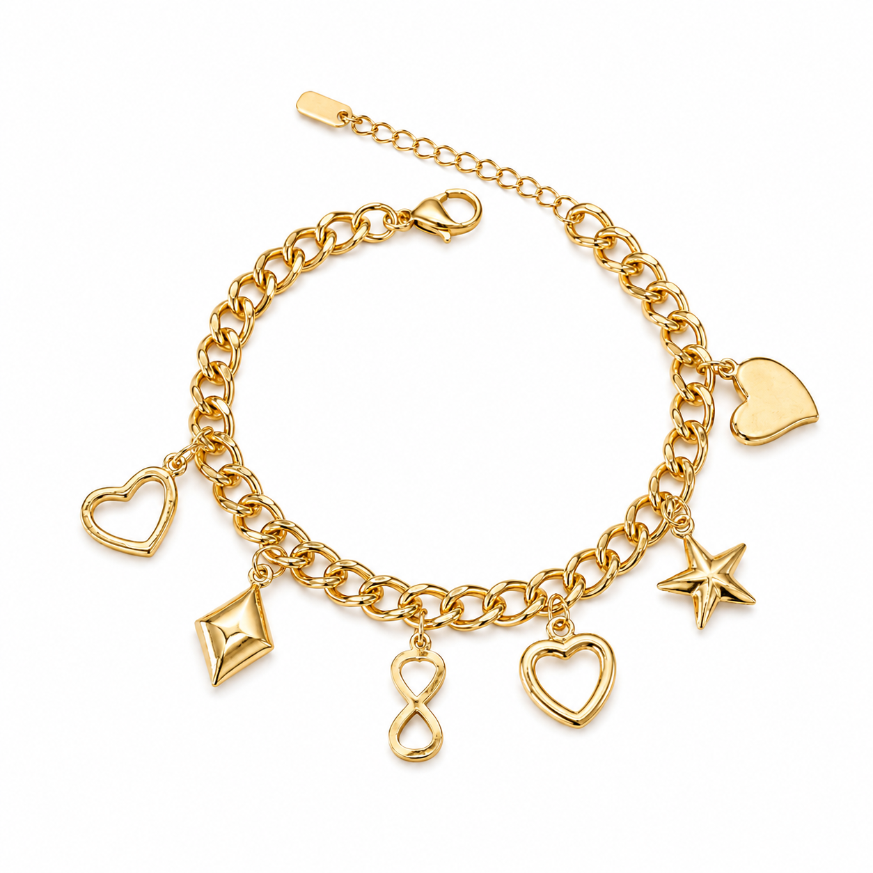 Charm Chain Bracelet