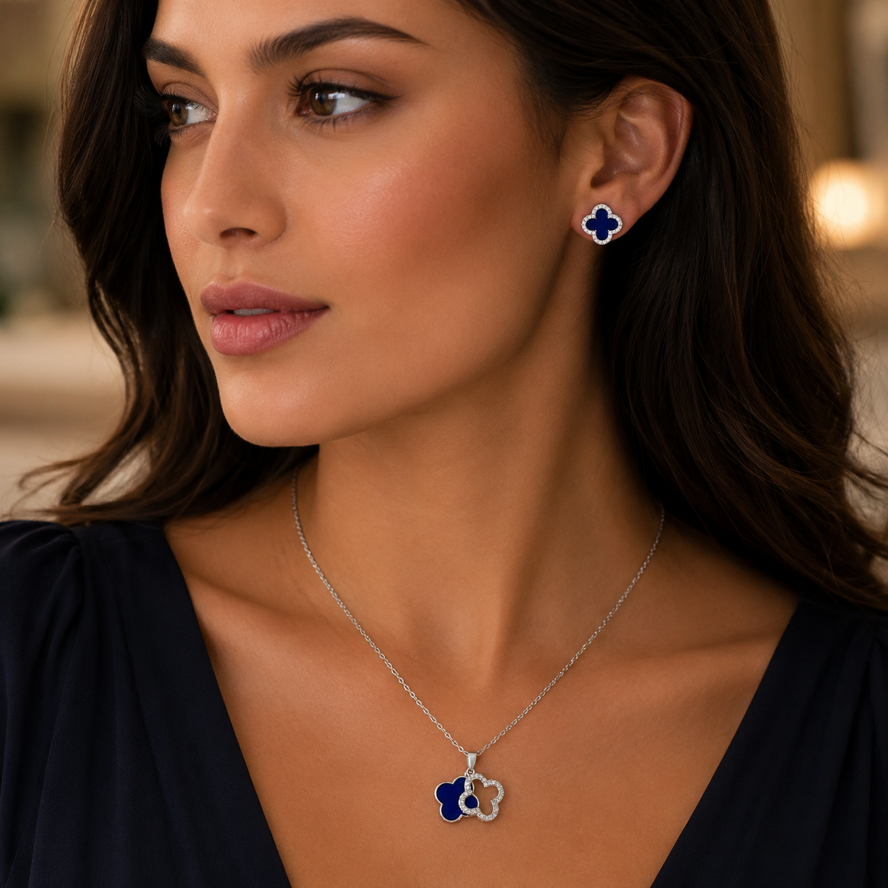 Vancleef Clover Radiance Set