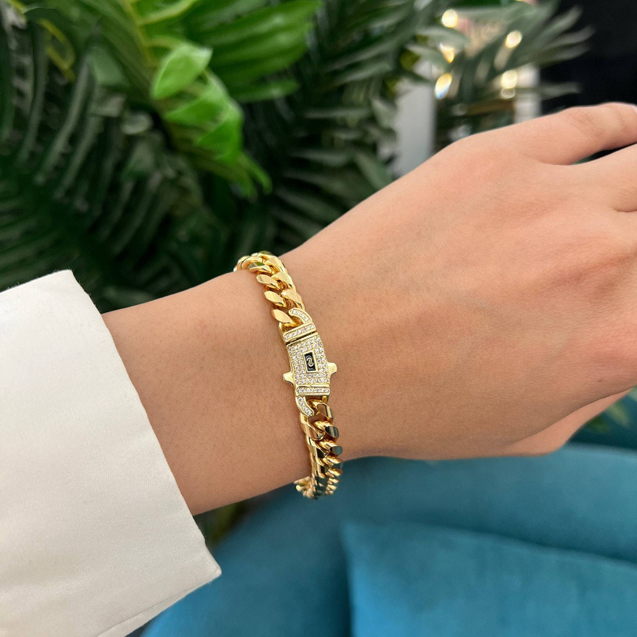 Thin Monaco “Royal Cuban Icon” Bracelet ✨