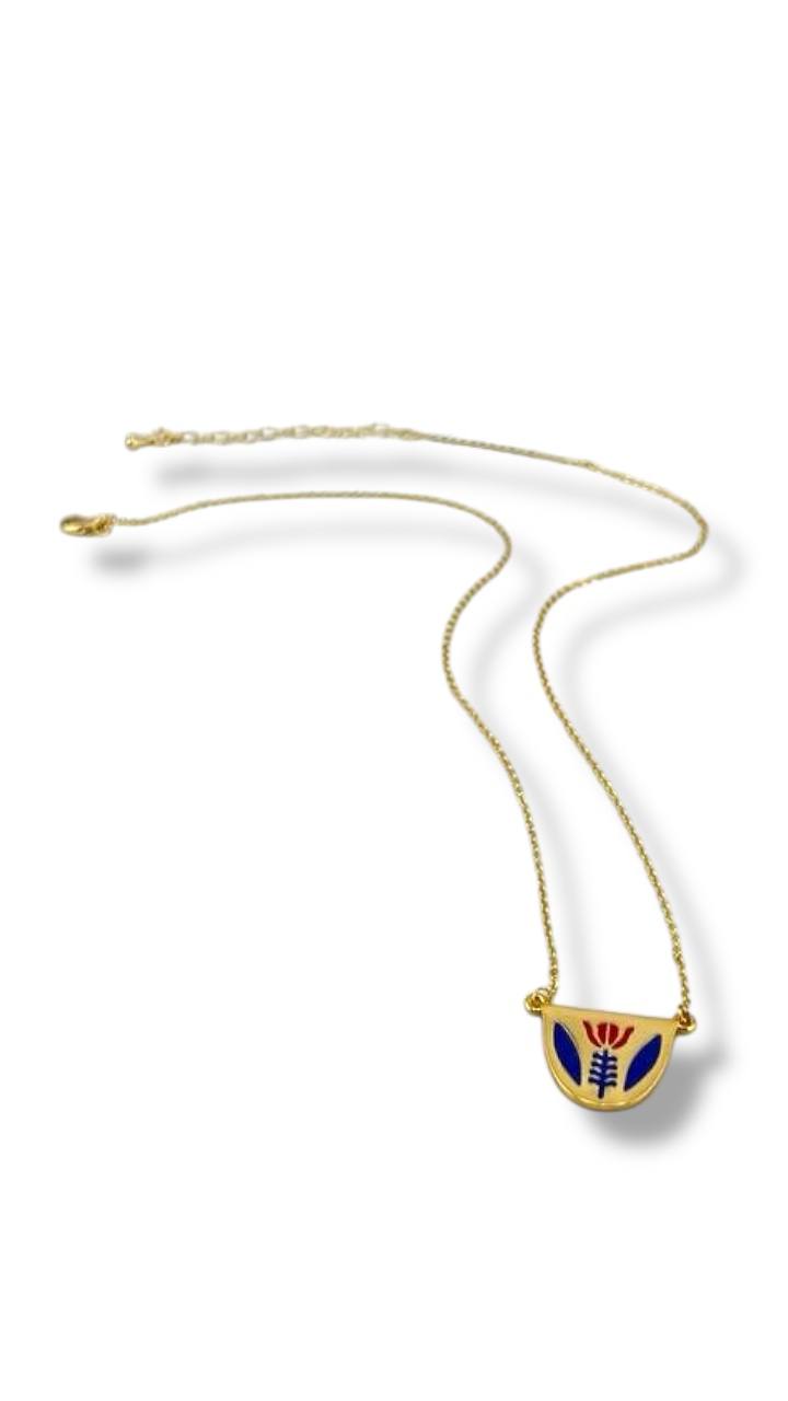 Lebanese Coffee Cup Necklace – Vintage Motif