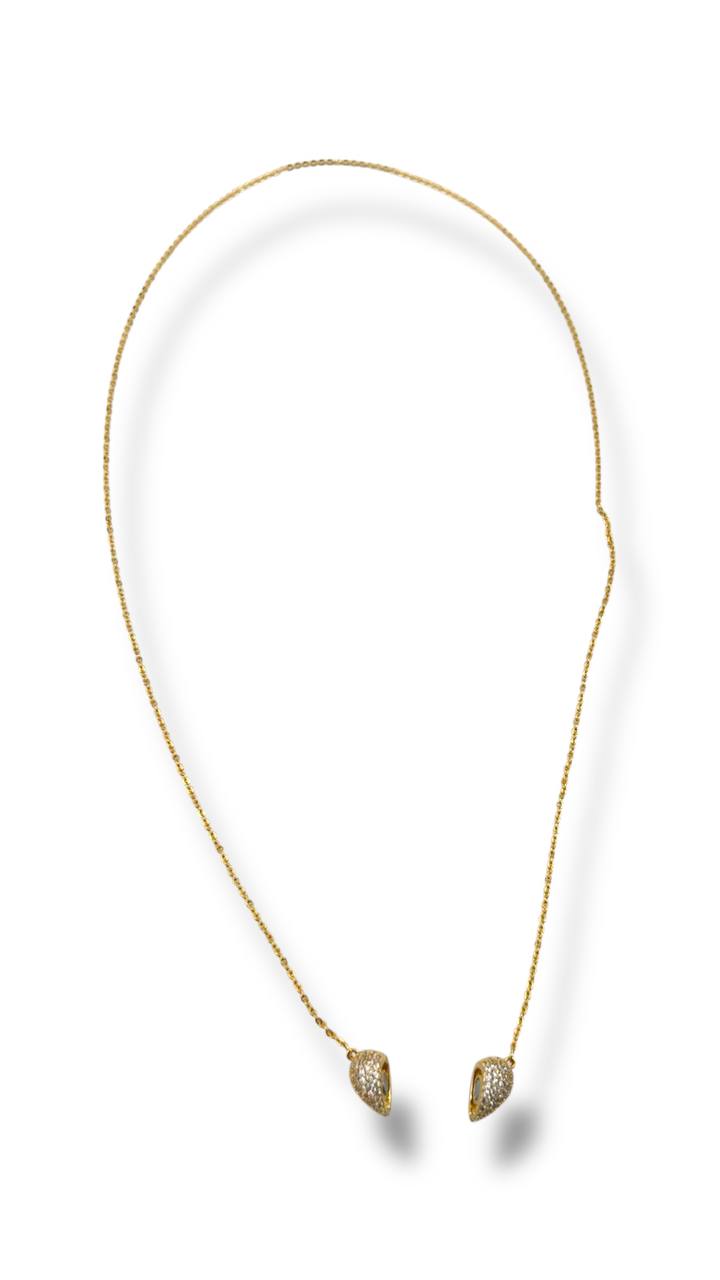 Magnetic Heart – Pavé Necklace