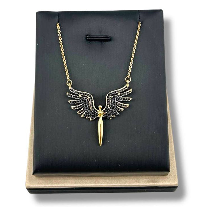 “Phoenix bird”Winged Pendant Necklace