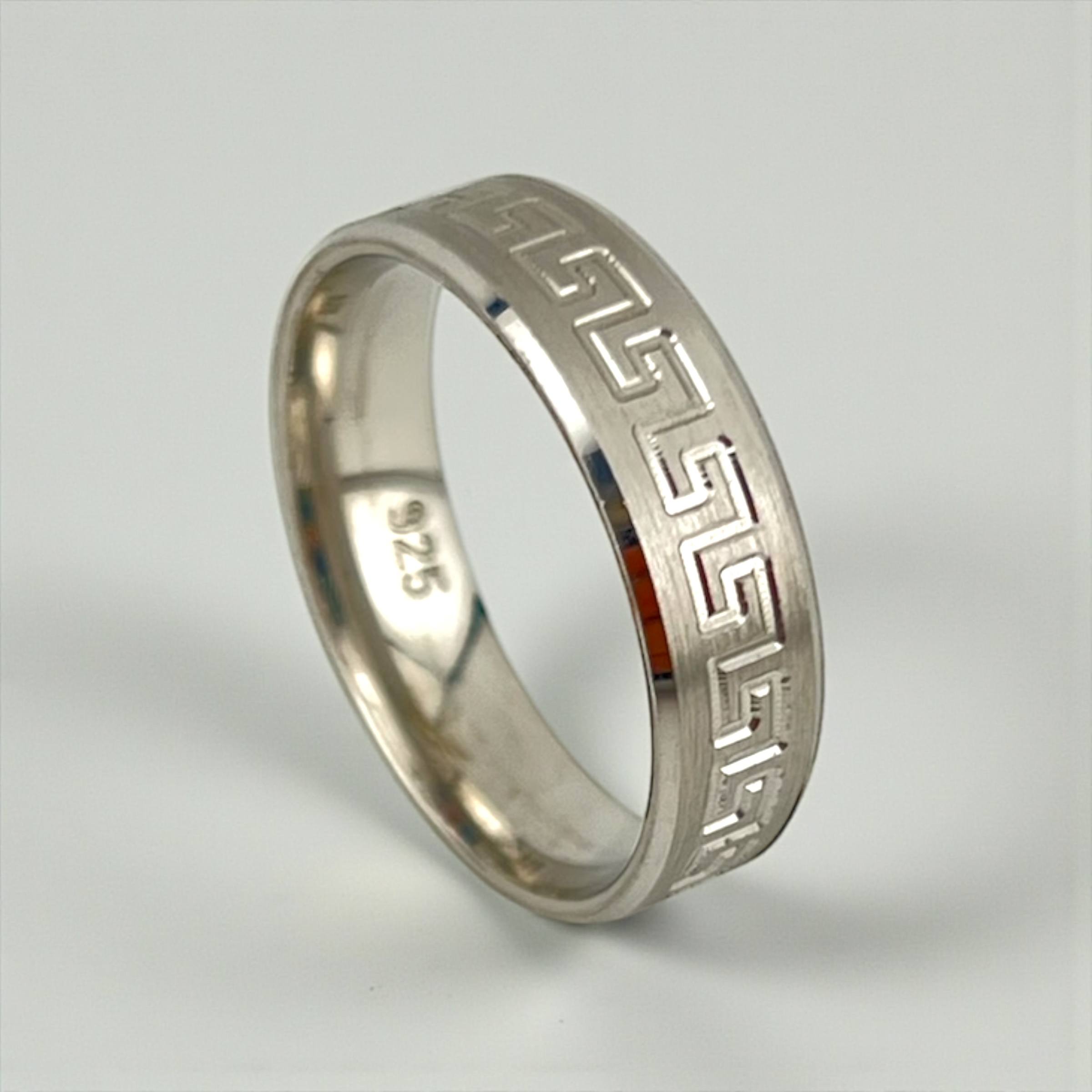 Silver 925 versace Ring