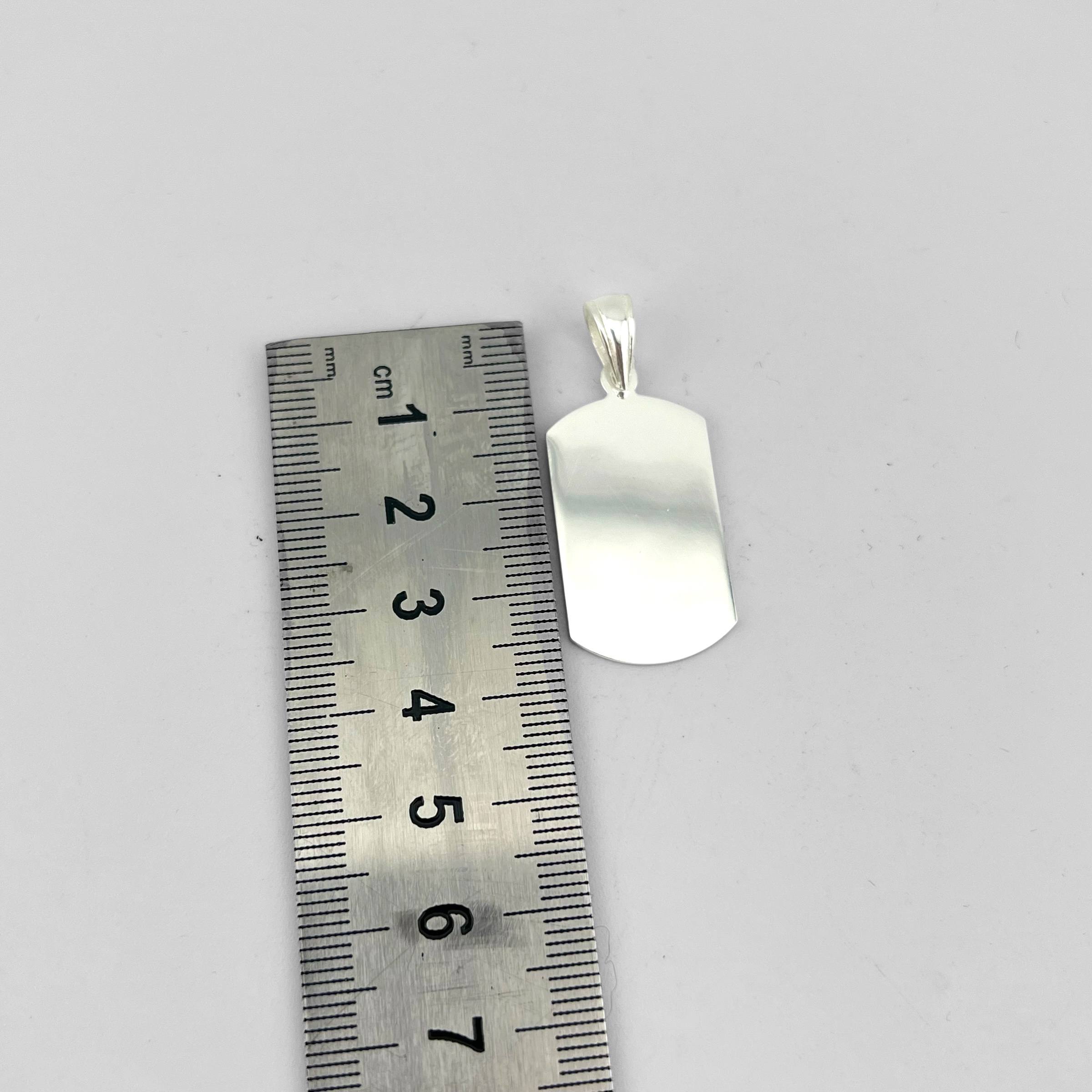 SILVER 925 Minimal Bar Pendant – Sleek & Timeless ✨