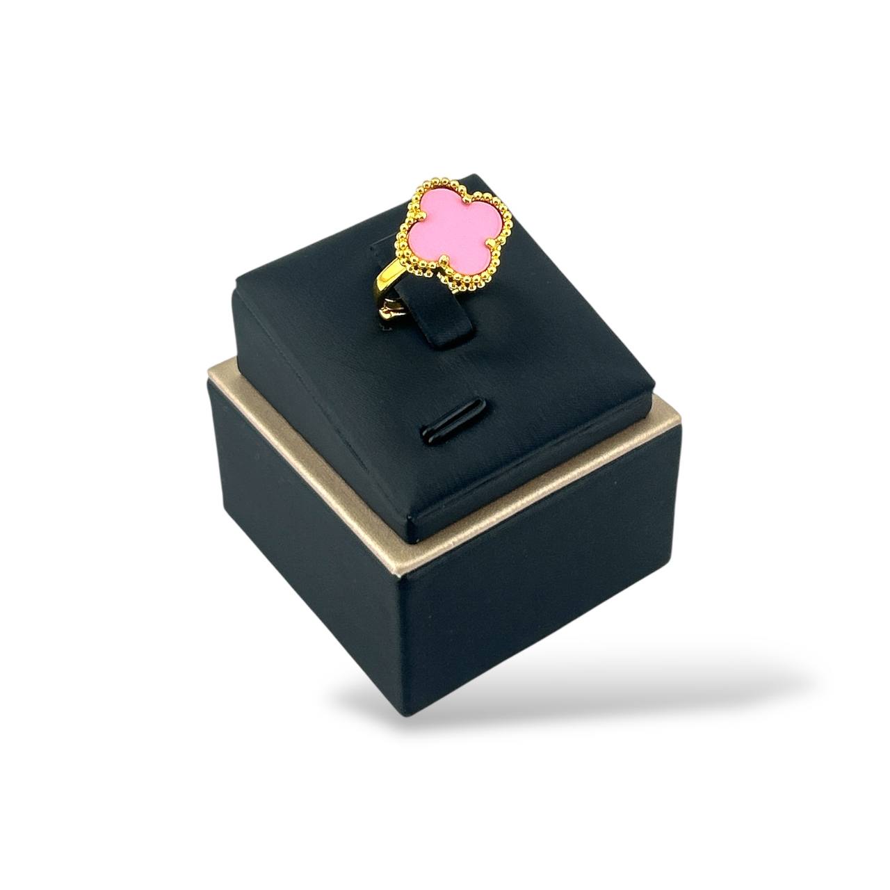 Vancleef Clover Ring – Deep Blue Elegance 💙🍀