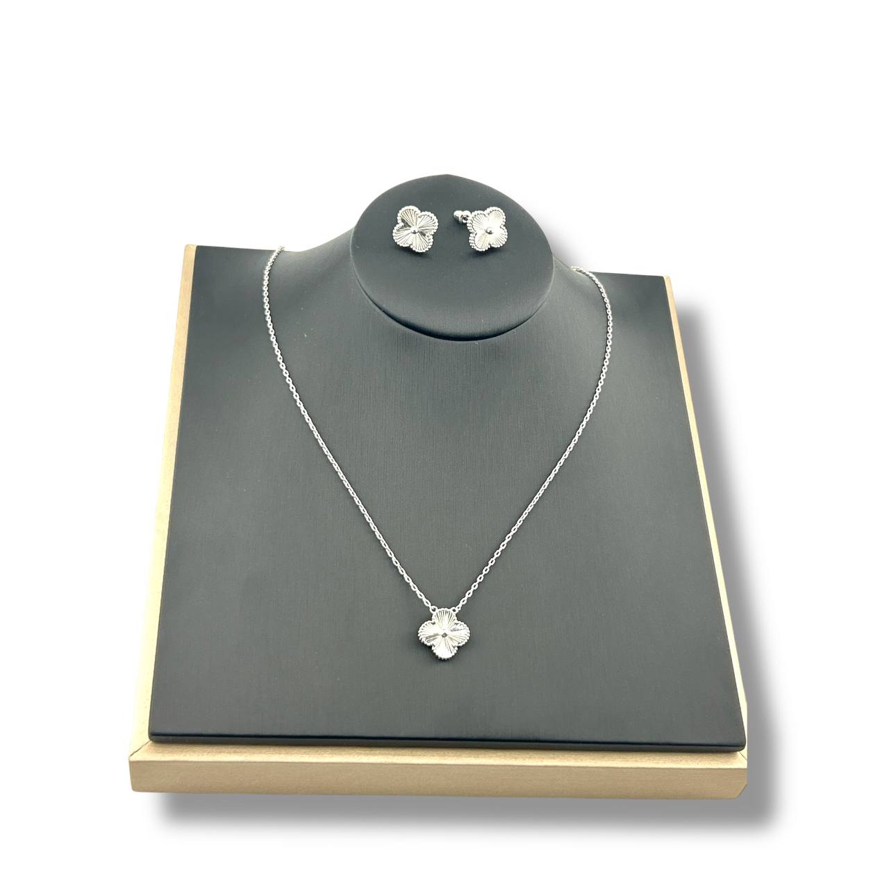 vancleef Blossom Grace Set – Silver & Gold