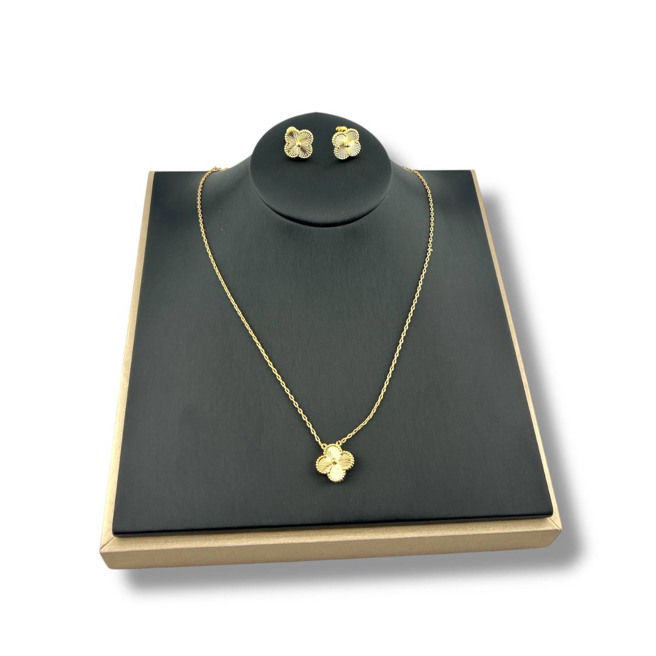 vancleef Blossom Grace Set – Silver & Gold