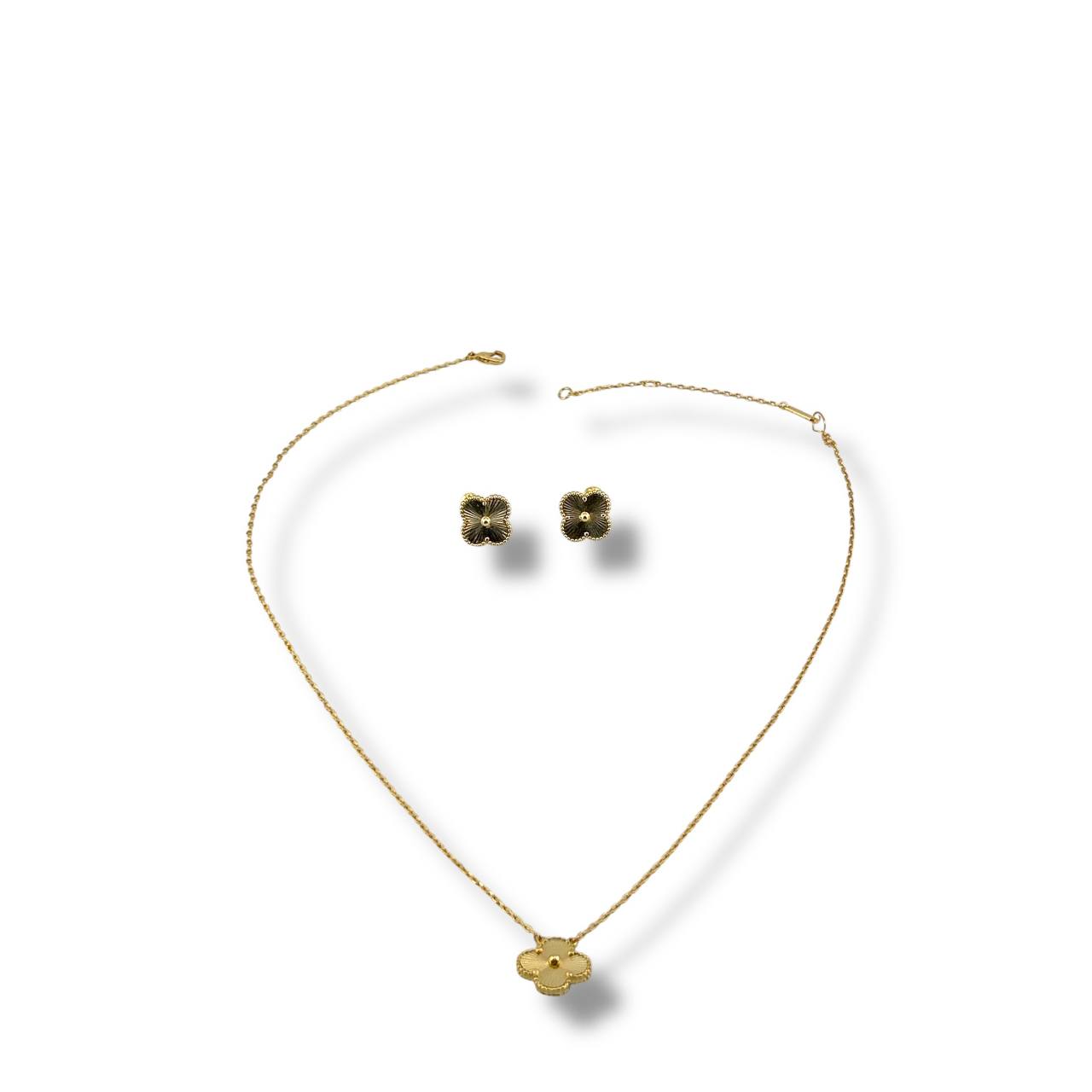 vancleef Blossom Grace Set – Silver & Gold