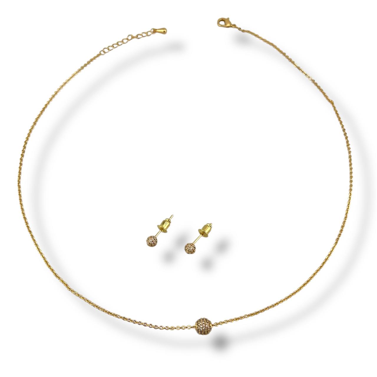 ✨ Golden Globe Set – Subtle Sparkle, Everyday Elegance 💛