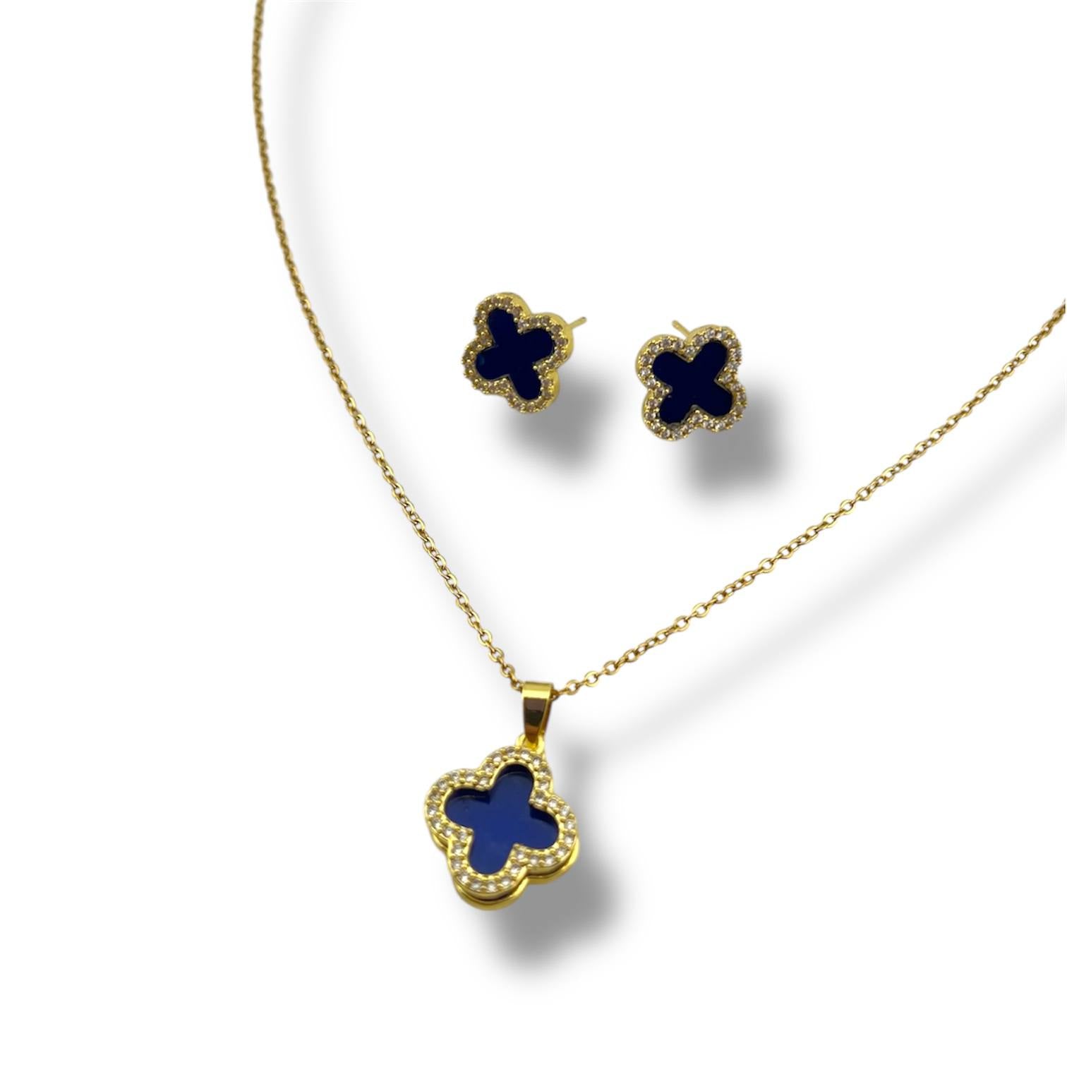 Clover Radiance Set-golden color