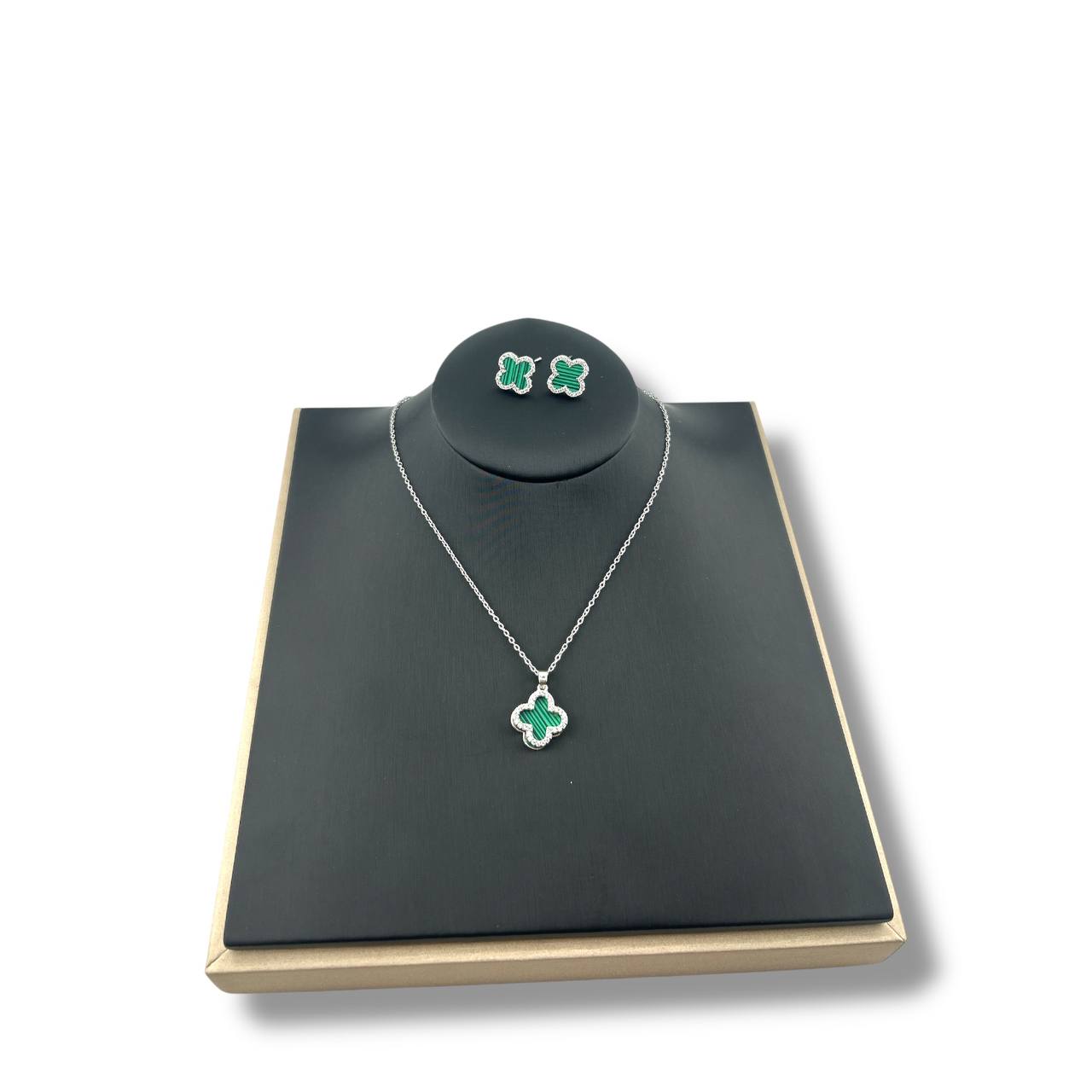 Crystal Clover Harmony Set – Silver Edition