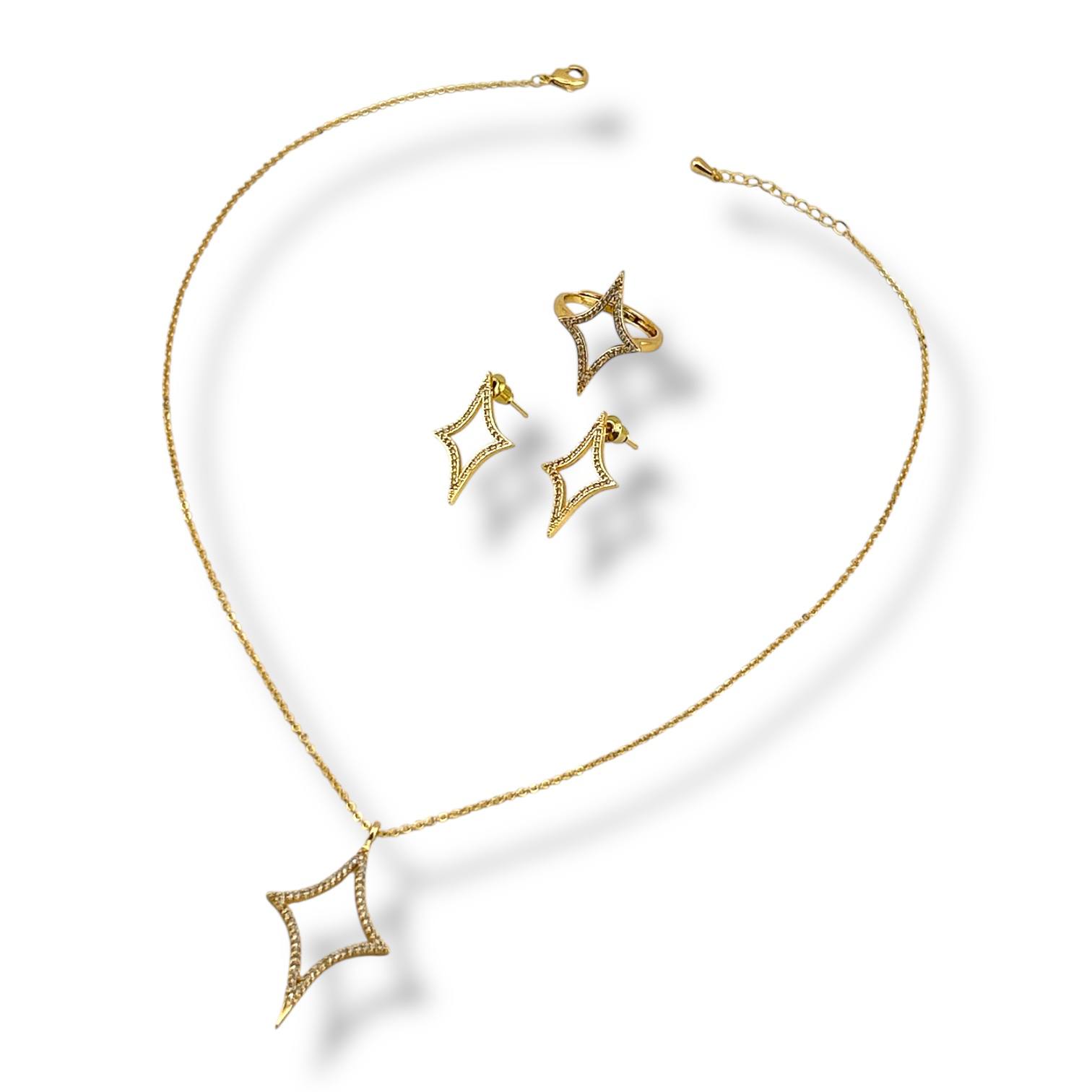 💫 Celestial Charm Set – Hollow Star Edition