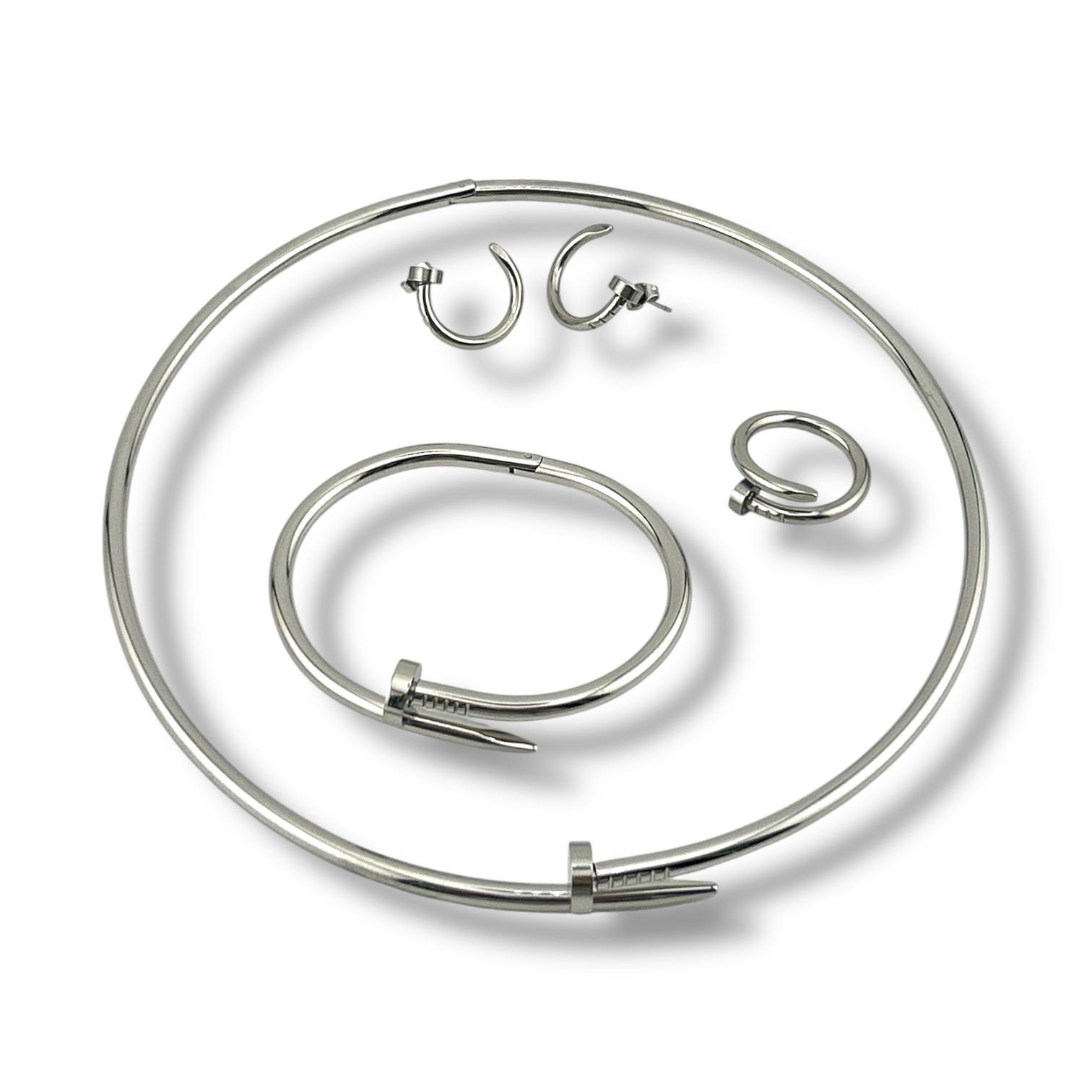 pin and clue cartier Nail It in Silver color