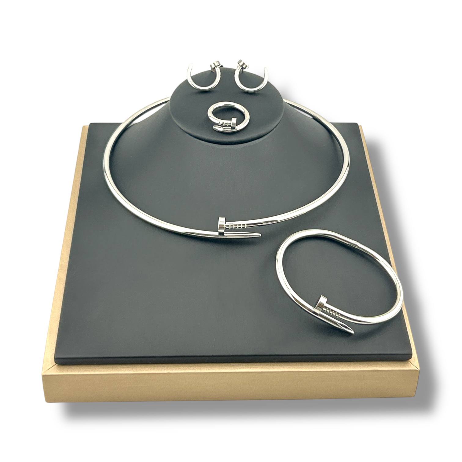 pin and clue cartier Nail It in Silver color