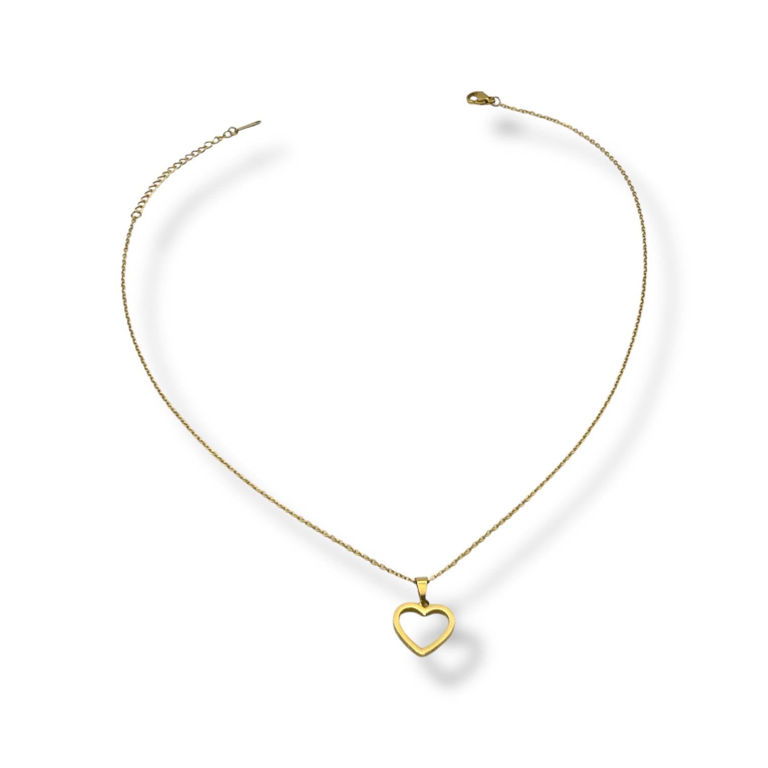 Love Bound Heart Pendant Necklace