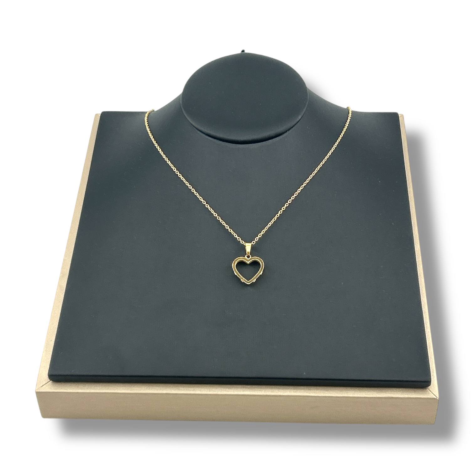 Love Bound Heart Pendant Necklace