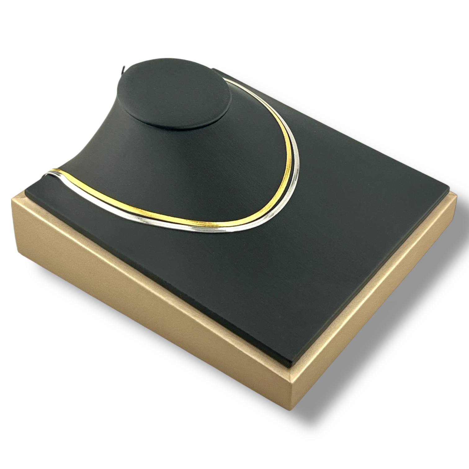 🌙 Luna Double Snake Chain – Silver Sleek