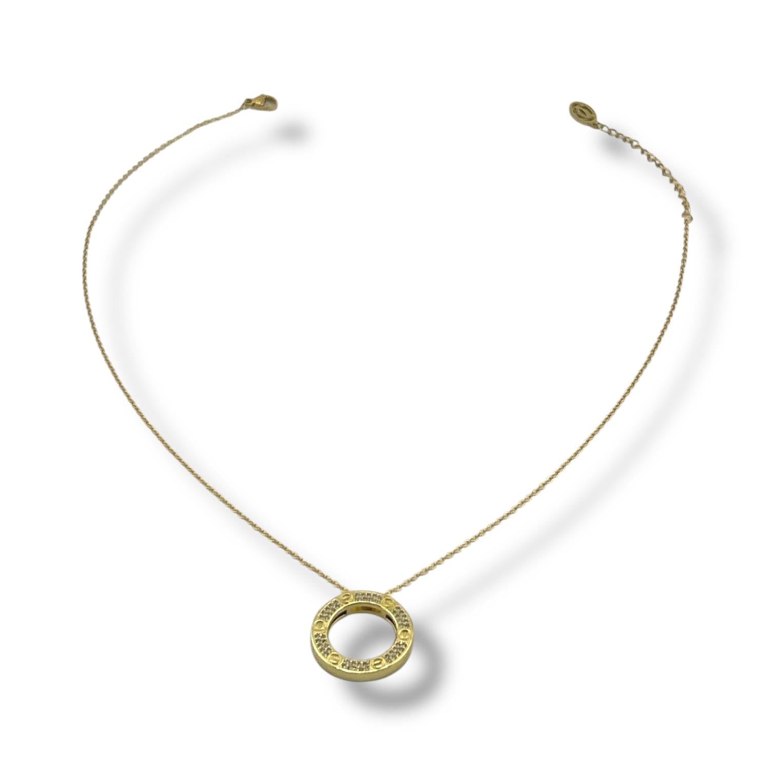 Eternal Circle Cartier Necklace 🔁💛