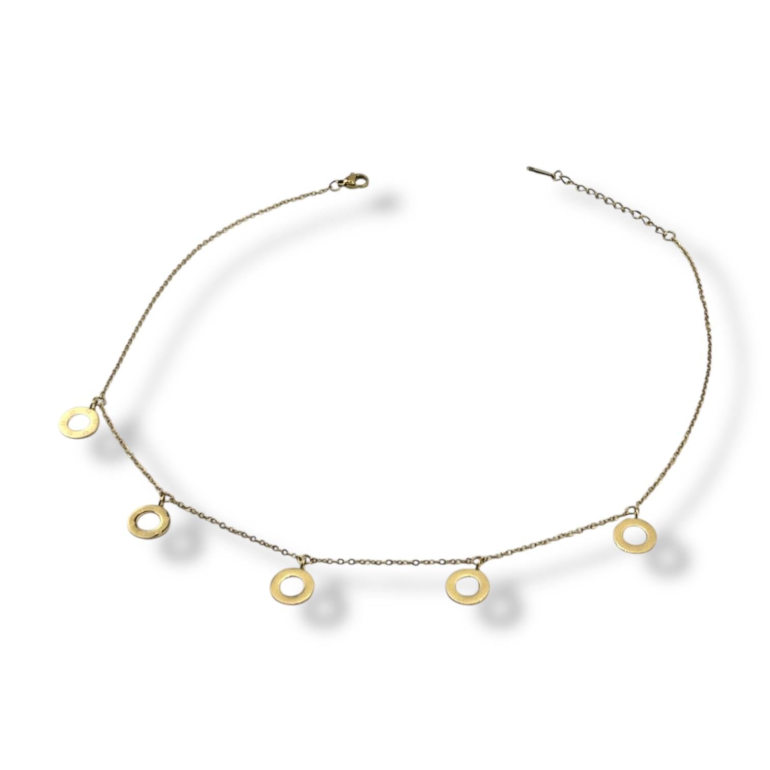 Circa Harmony Necklace – Gold & Black Accents