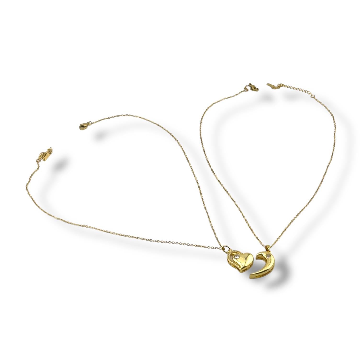 Magnetic Heart Duo Necklace 💛🧲