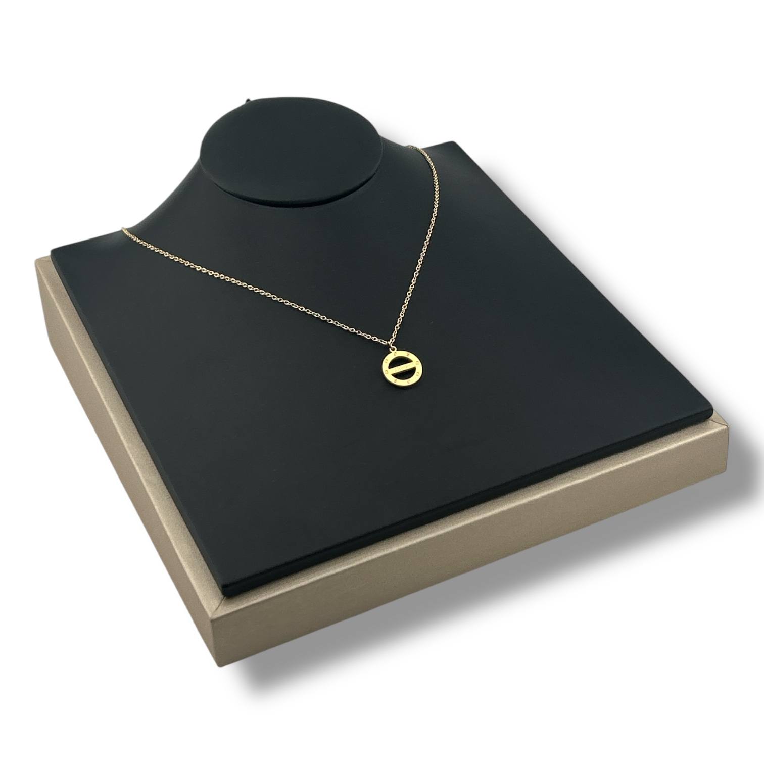 Cartier Minimal Harmony Necklace – 18K Gold-Plated ✨