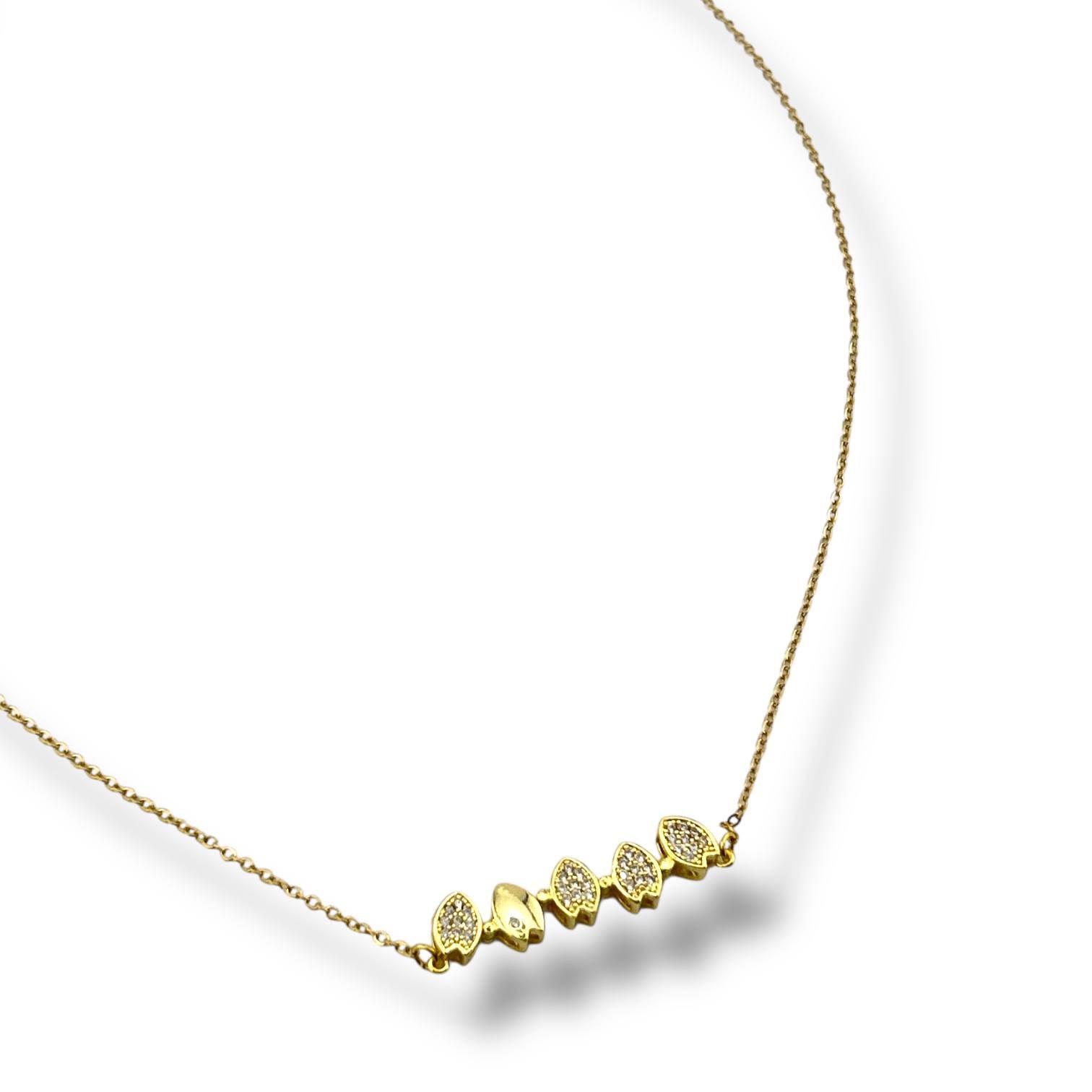 Bloom & Shine Necklace Set – Gold & Silver Collection