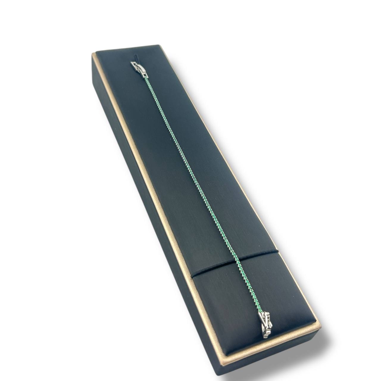 Silver Tennis Bracelet Duo – Water-Resistant & Hypoallergenic