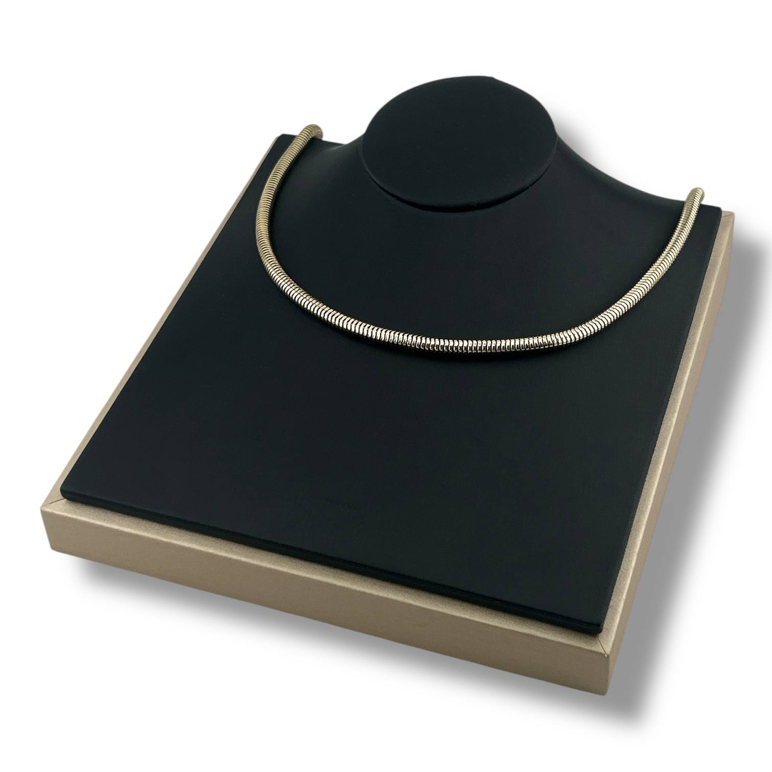 Classic Gold Herringbone Snake Chain Necklace ✨