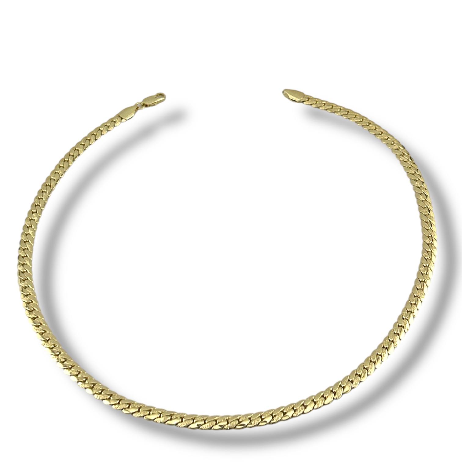 Thin cuban chain Curb Chain Necklace ✨